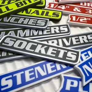 magnetic toolbox labels