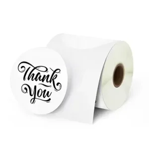 super sticky round labels