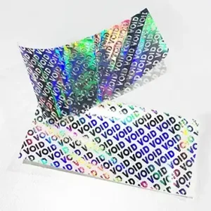 void hologram sticker