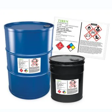 labels for chemical product packaging