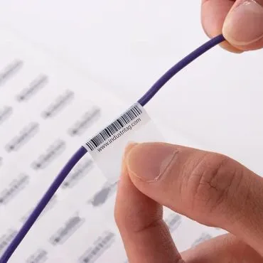 wrap around clear laminated cable