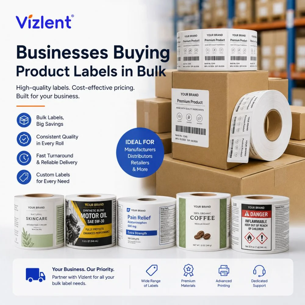 Businesses Buying Product Labels in Bulk