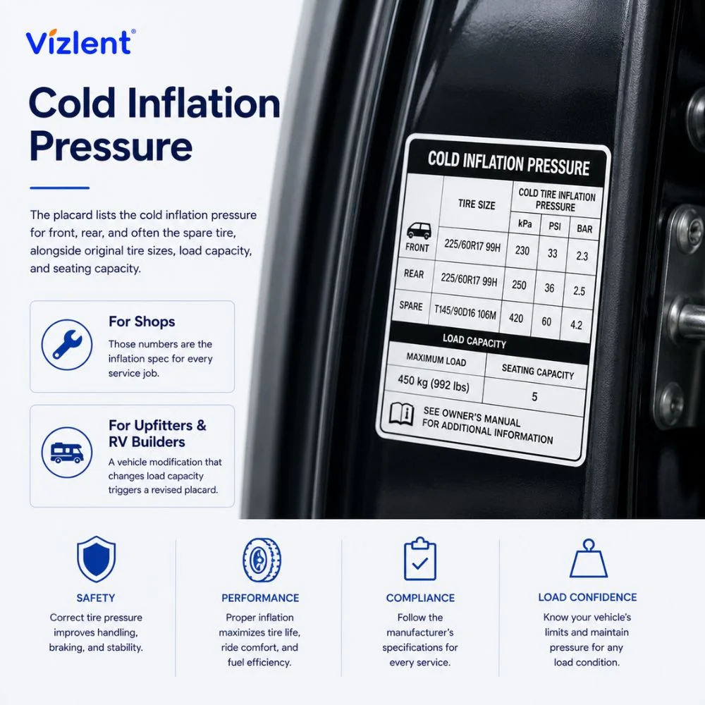 cold inflation pressure