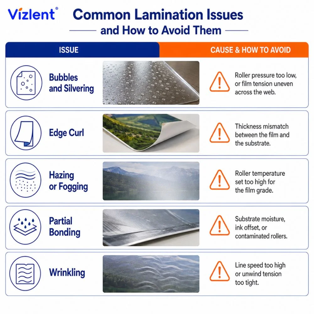 Common Lamination Issues and How to Avoid Them - Vizlent Label Materials Co., Ltd.