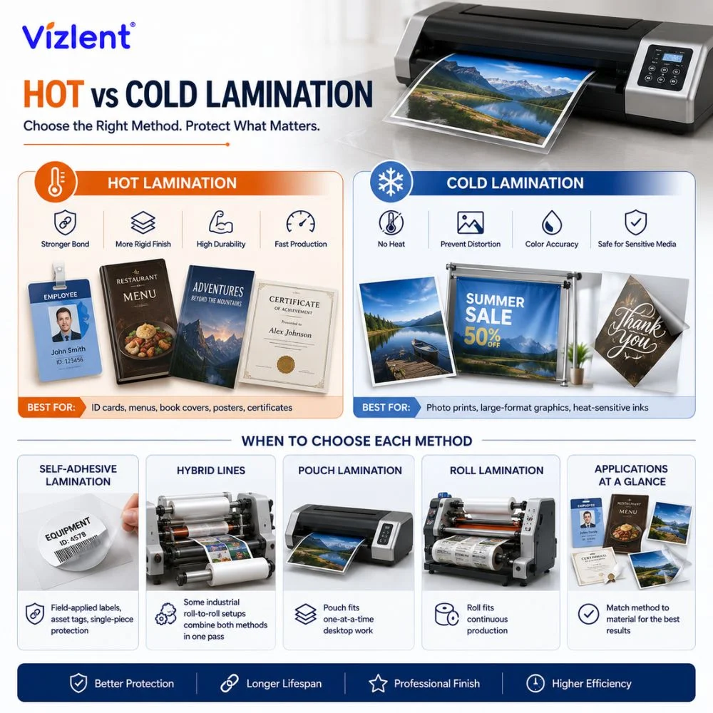 Hot Lamination vs Cold Lamination: When to Use Each