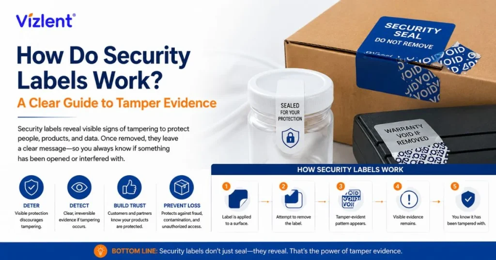 How Do Security Labels Work? A Clear Guide to Tamper Evidence - Vizlent Label Materials Co., Ltd.