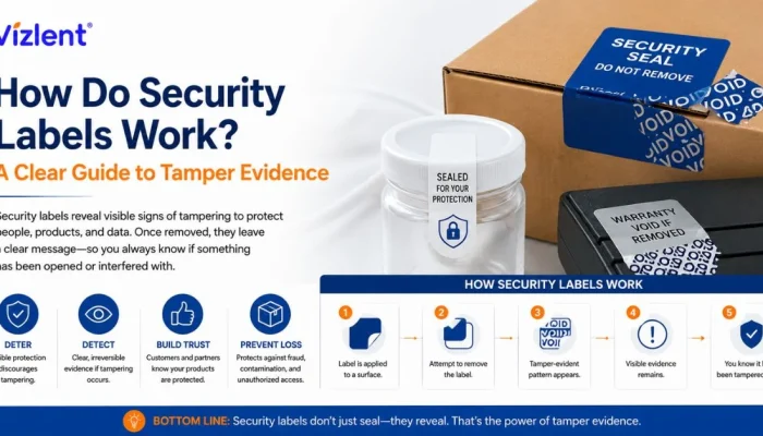 How Do Security Labels Work? A Clear Guide to Tamper Evidence - Vizlent Label Materials Co., Ltd.