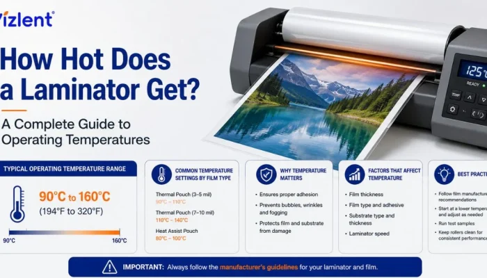 How Hot Does a Laminator Get - Vizlent Label Materials Co. lTD.