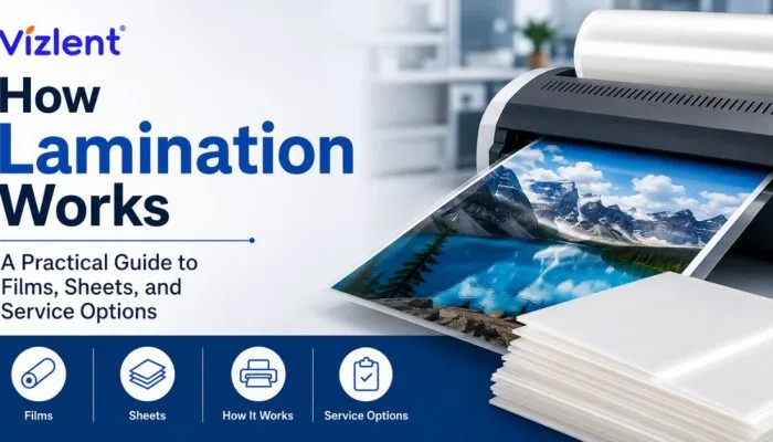 How Lamination Works A Practical Guide to Films, Sheets, and Service Options- Vizlent Label Materials Co., Ltd.