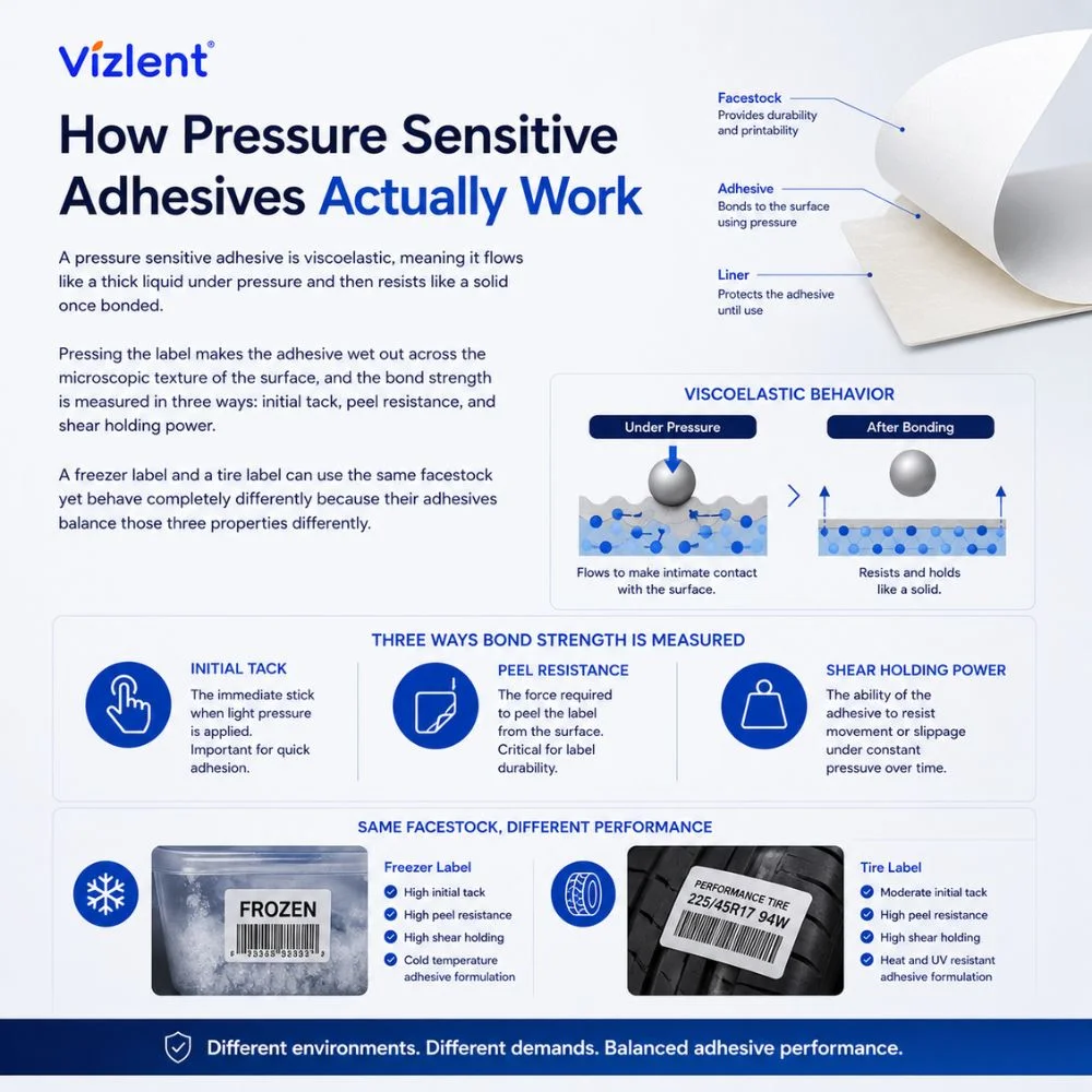 How Pressure Sensitive Adhesives Actually Work