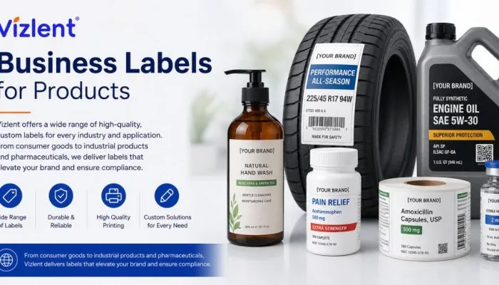 Business Labels for Products