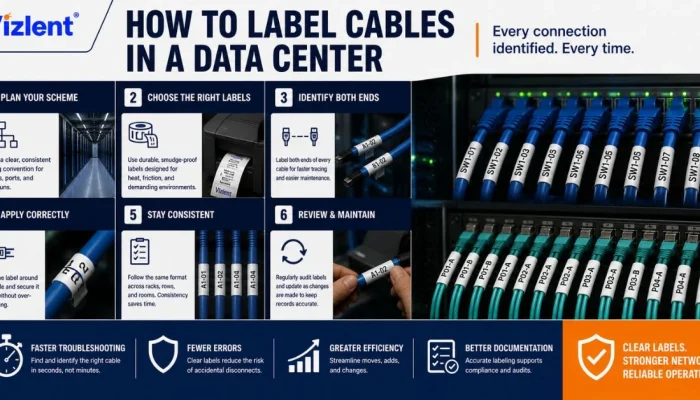 How to Label Cables in a Data Center