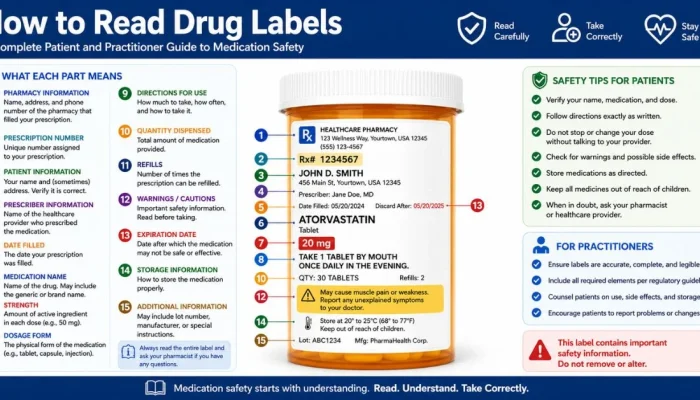 How to Read Drug Labels