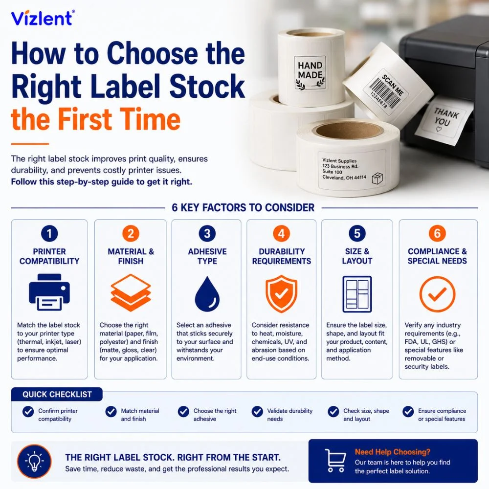 How to Choose the Right Label Stock the First Time - Vizlent Label Materials Co., Ltd.
