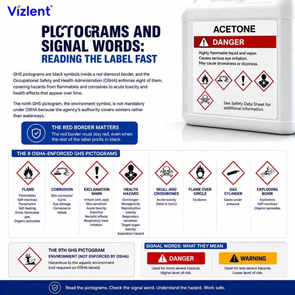 Pictograms and Signal Words
