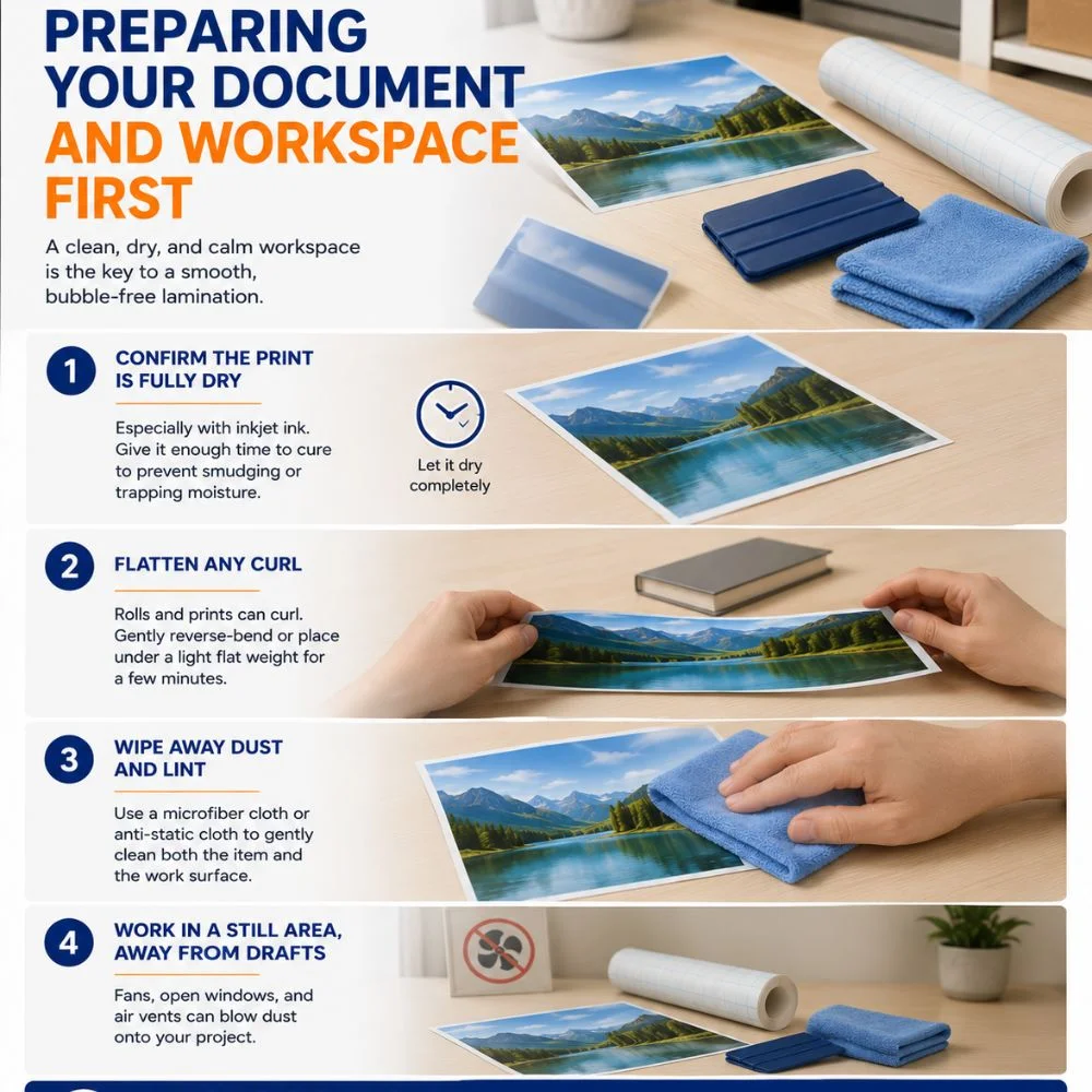Preparing Your Document and Workspace First - Vizlent Label Materials Co., Ltd.
