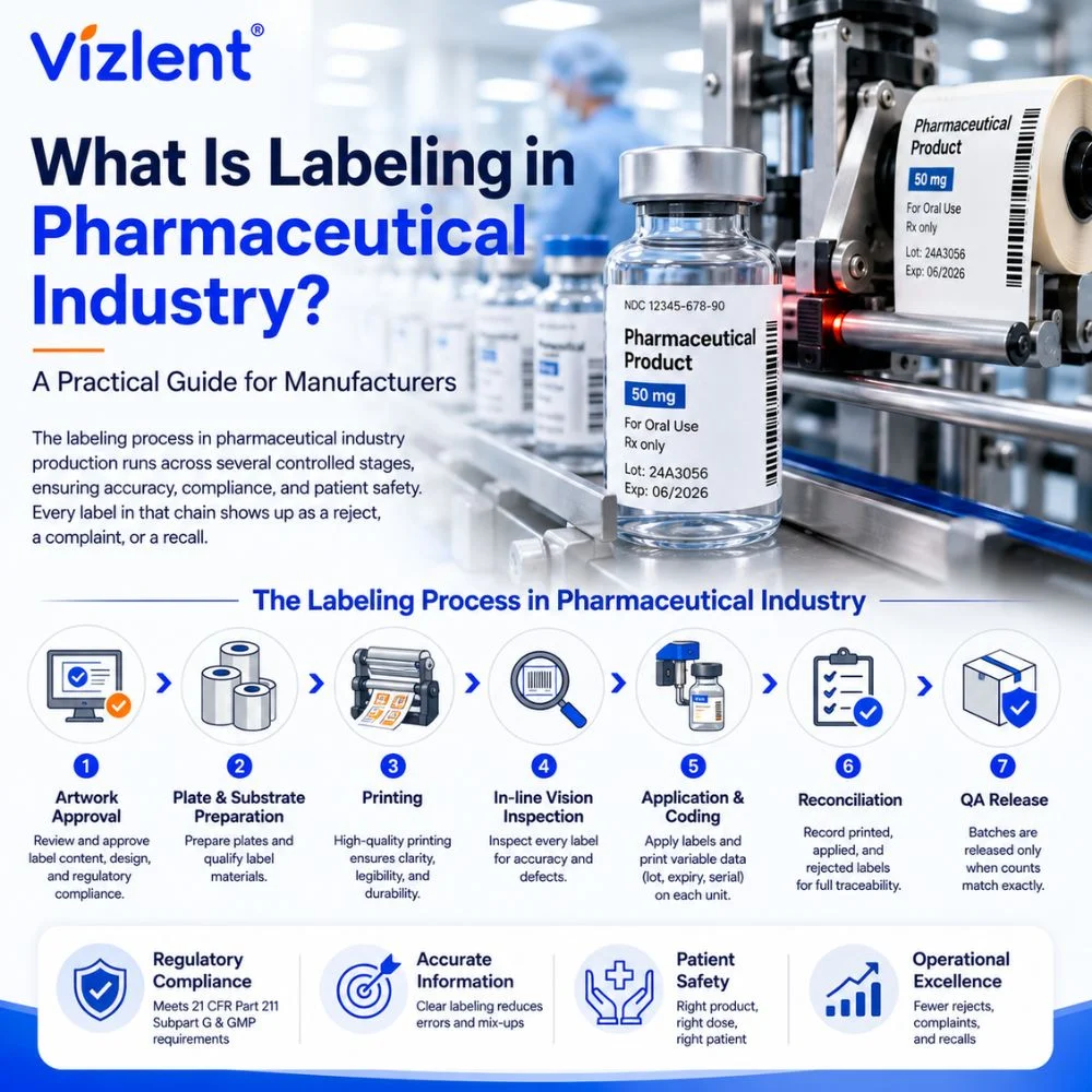 The Labeling Process in Pharmaceutical Industry - Vizlent Label Materials Co., Ltd.