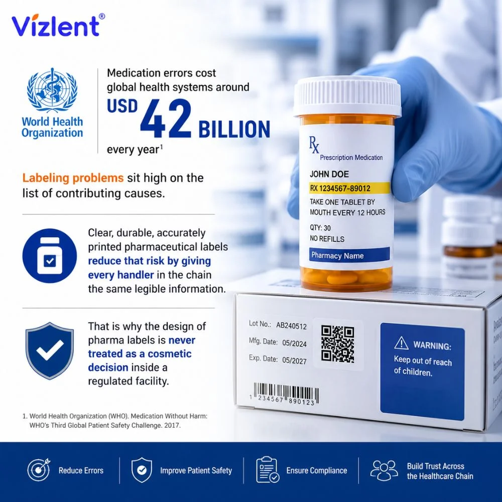 The Role of Pharmaceutical Labels in Patient Safety - Vizlent Label Materials Co., Ltd