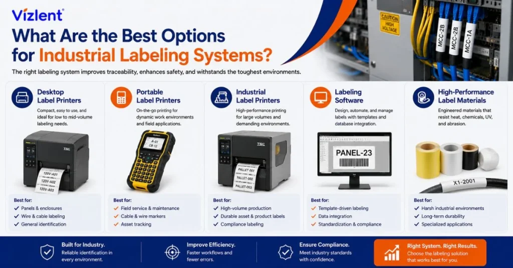 What Are the Best Options for Industrial Labeling Systems - Vizlent Label Materials Co., Ltd.