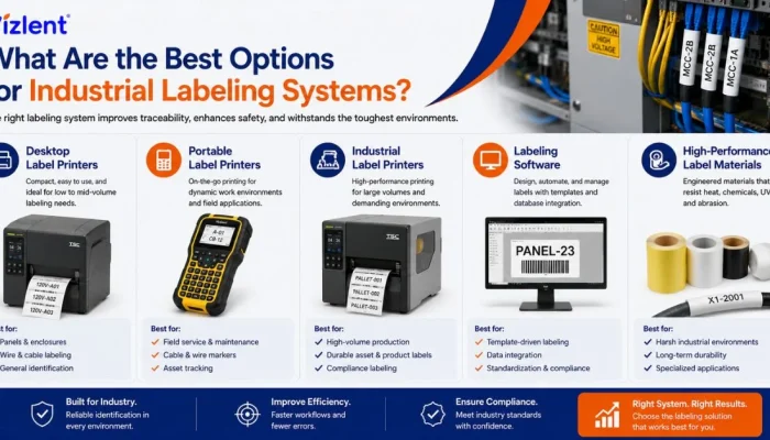 What Are the Best Options for Industrial Labeling Systems - Vizlent Label Materials Co., Ltd.