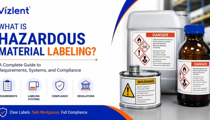 What Is Hazardous Material Labeling? A Complete Guide to Requirements, Systems, and Compliance - Vizlent Label Materials Co., Ltd.