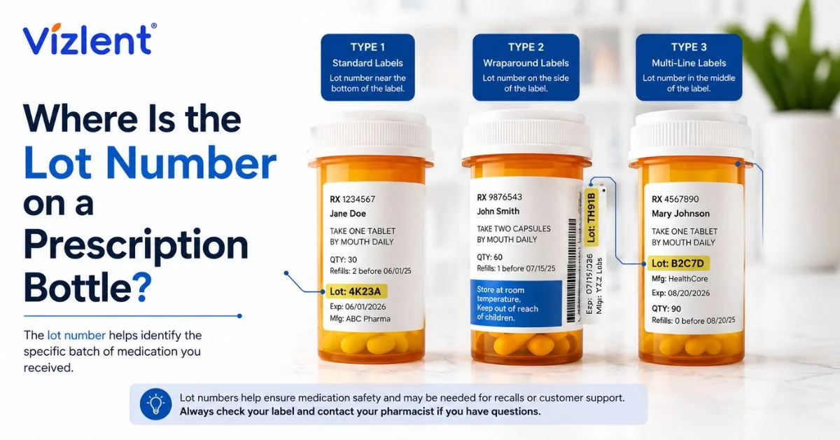 Where Is the Lot Number on a Prescription Bottle? Safety Guide