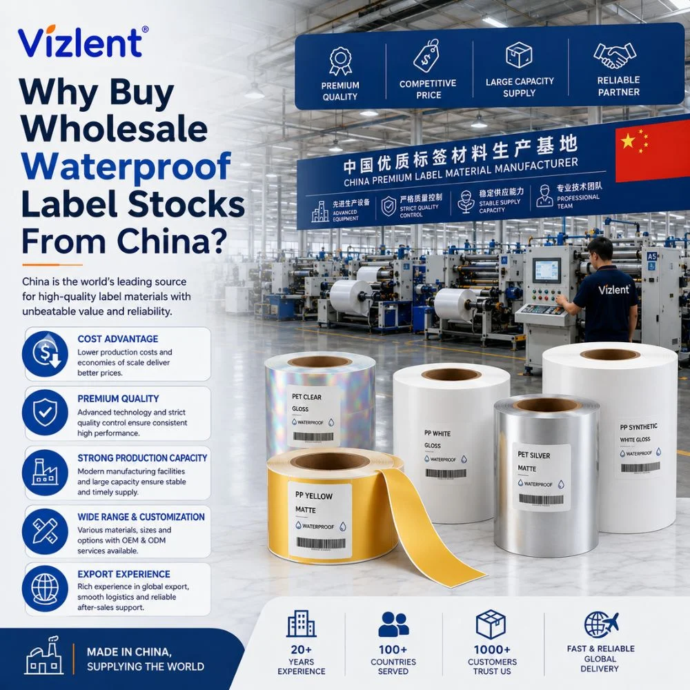 Reasons to Choose Wholesale Waterproof Label Stocks From China