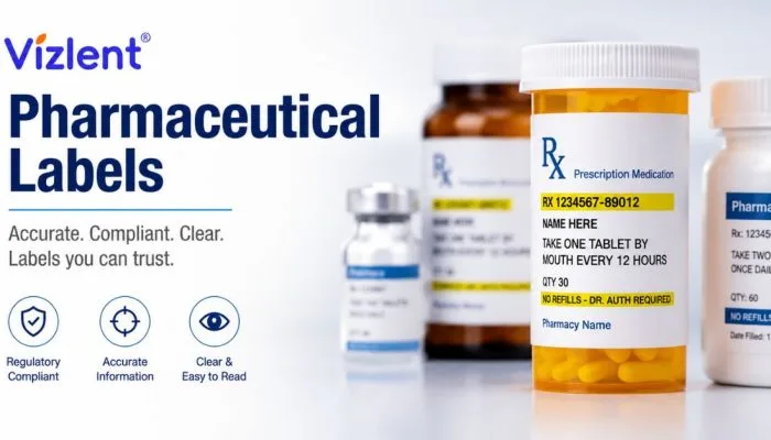 Pharmaceutical Labels Are Important in the Health Industry - Vizlent Label Materials Co
