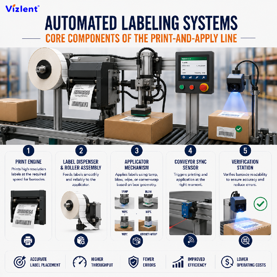 - Automated Labeling Systems: Core Components of the Print-and-Apply Line - Vizlent Label