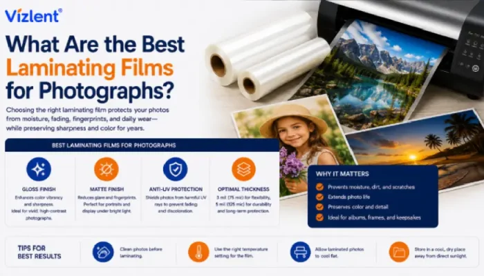 Best Laminating Films for Photographs: A Complete Buying Guide - Vizlent Label Materials Co., Ltd.