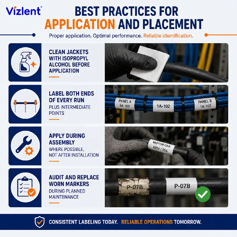 Best Practices for Application and Placement - Vizlent Label Materials Co., Ltd.