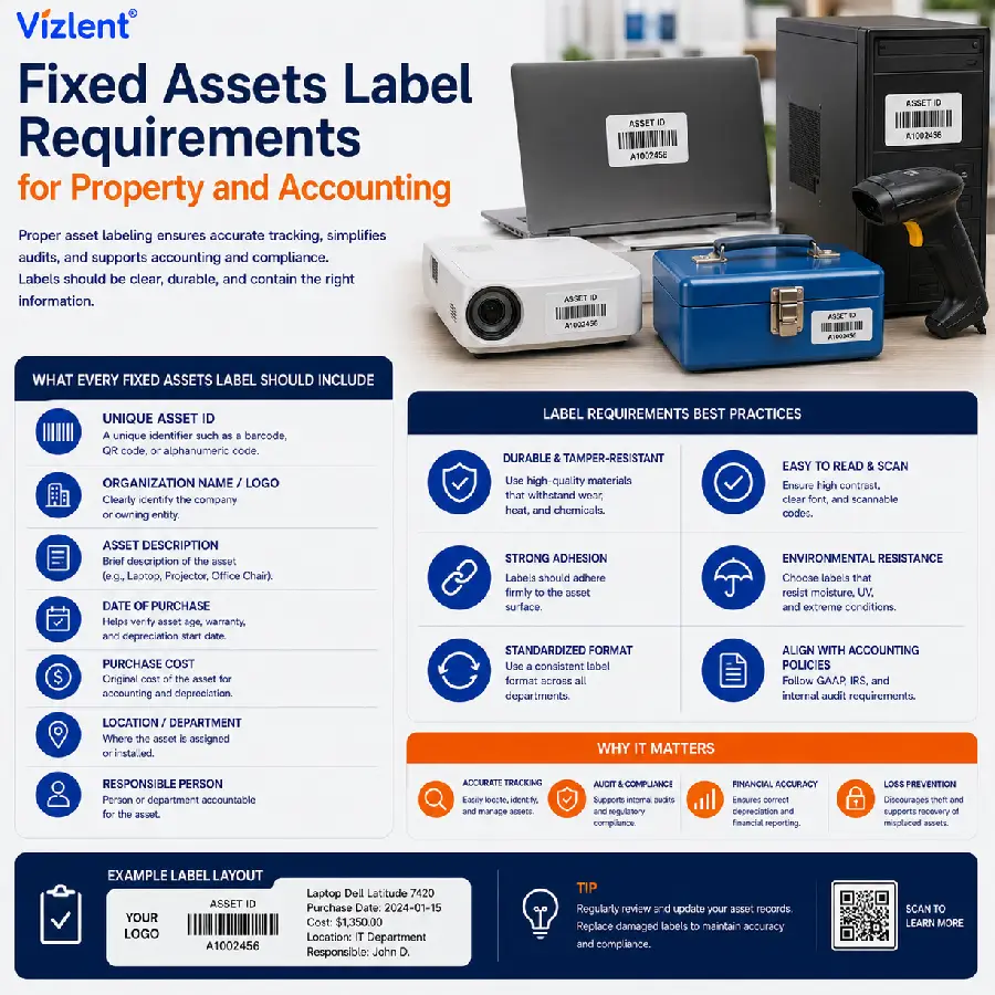 Best Way to Label Assets for Tools and Equipment - Vizlent Label Materials Co., Ltd.