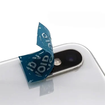 camera tamper proof labels non residue security stickers