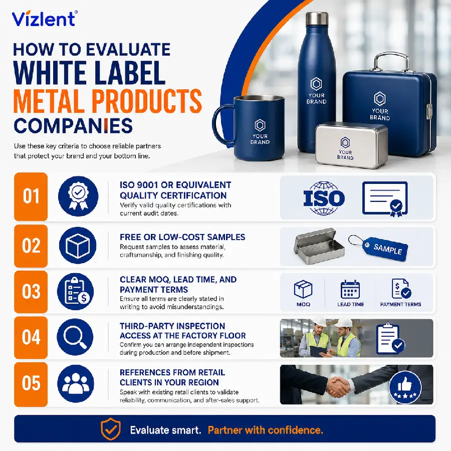 How to Evaluate White Label Metal Products Companies - Vizlent Label Materials Co., Ltd.