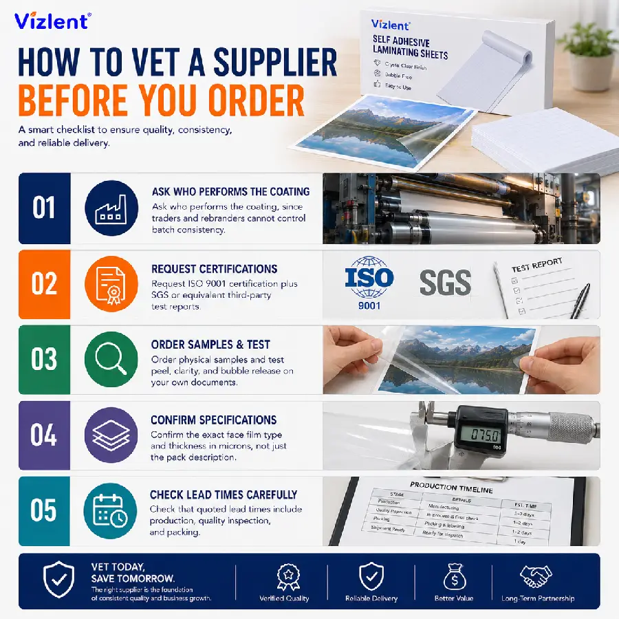 How to Vet a Supplier Before You Order - Vizlent Label