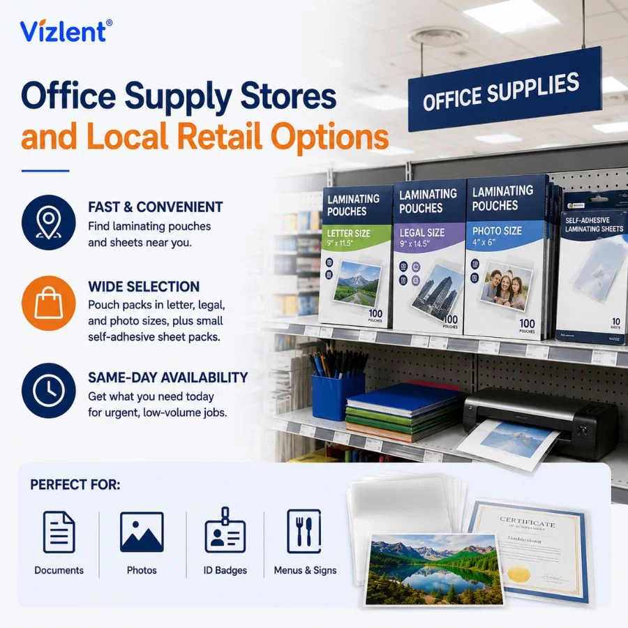 Office Supply Stores and Local Retail Options - Vizlent Label Materials Co., Ltd.