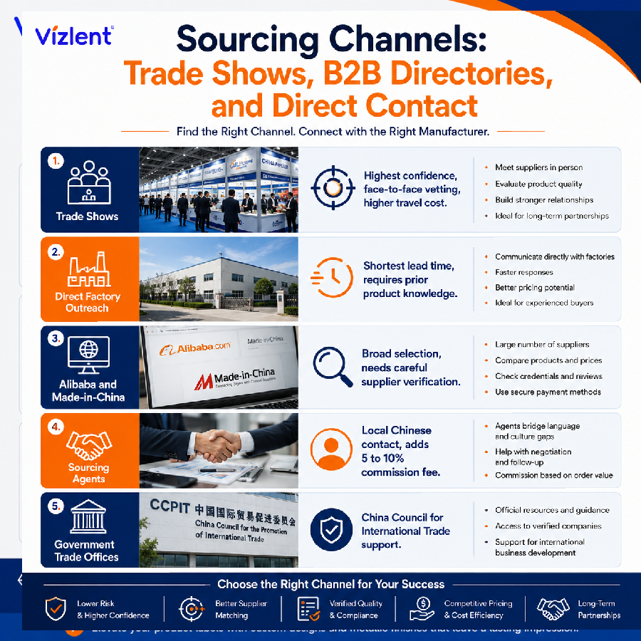 Sourcing Channels: Trade Shows, B2B Directories, and Direct Contact - Vizlent Label Materials Co., Ltd.