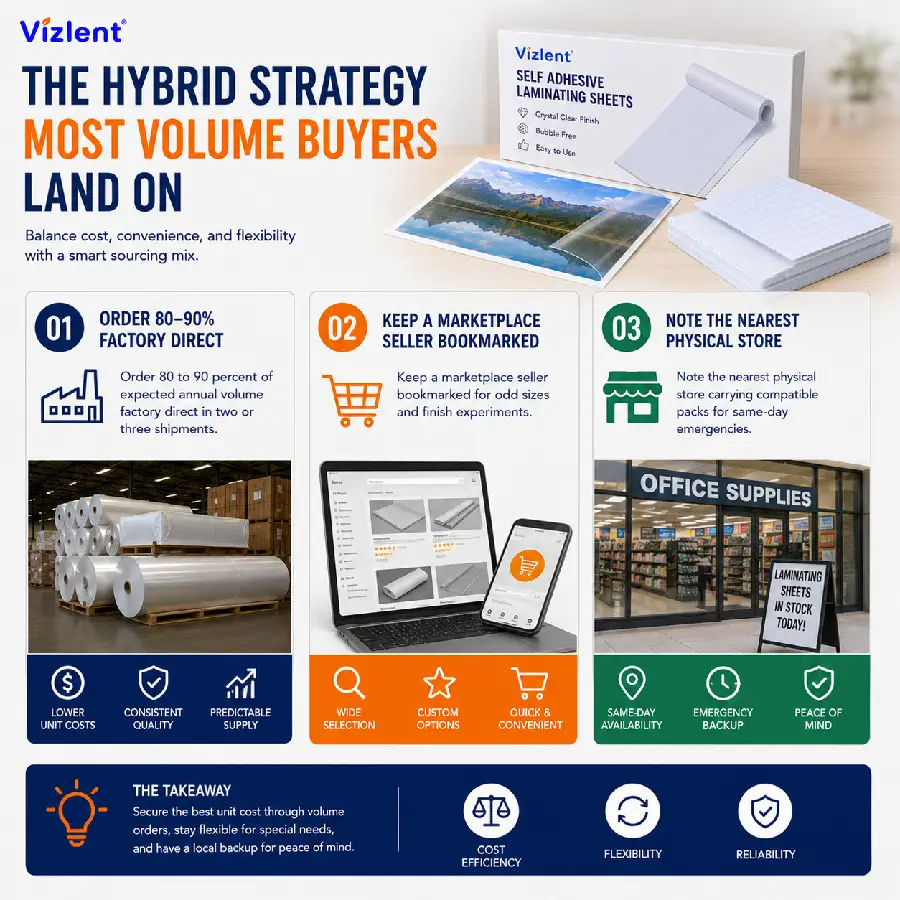 The Hybrid Strategy Most Volume Buyers Land On - Vizlent Label
