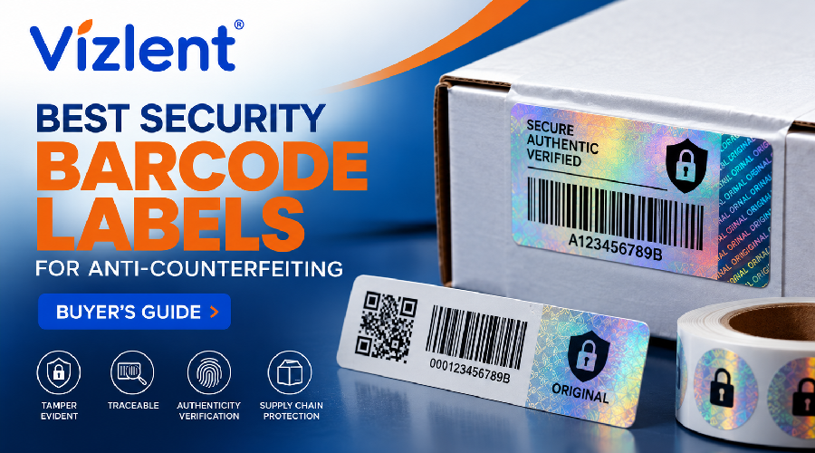  What Are the Best Security Barcode Labels for Anti-Counterfeiting: A Buyer’s Guide - Vizlent Label Materials Co. Ltd