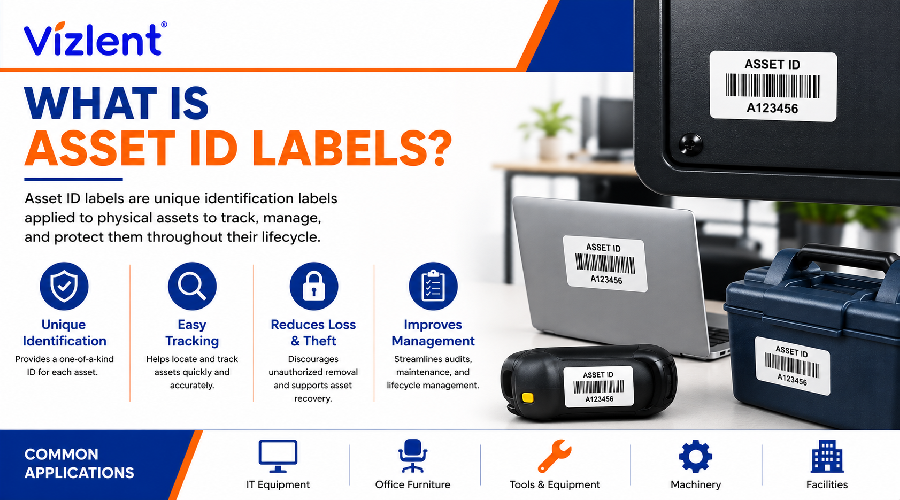 What Is Asset ID Labels? - Vizlent Label Materials Co., Ltd.
