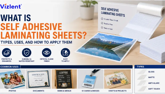 What Is Self Adhesive Laminating Sheets? Types, Uses, and How to Apply Them