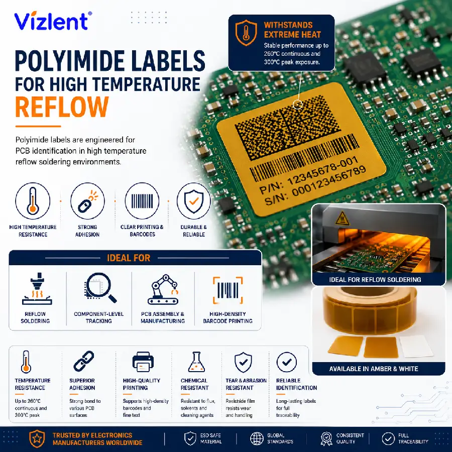 What Makes the Best PCB Labels for Electronics - Vizlent Label Materials Co., Ltd.