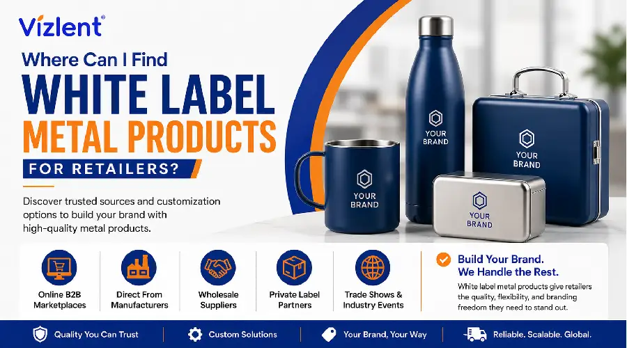Where Can I Find White Label Metal Products for Retailers? - Vizlent Label Materials Co., Ltd.