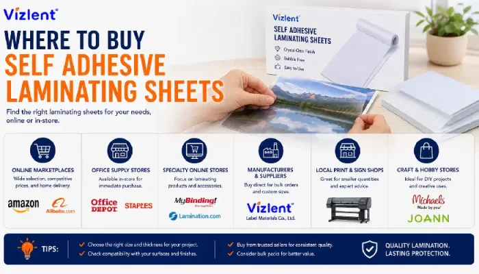 Where to Buy Self Adhesive Laminating Sheets: A Factory Buyer's Guide