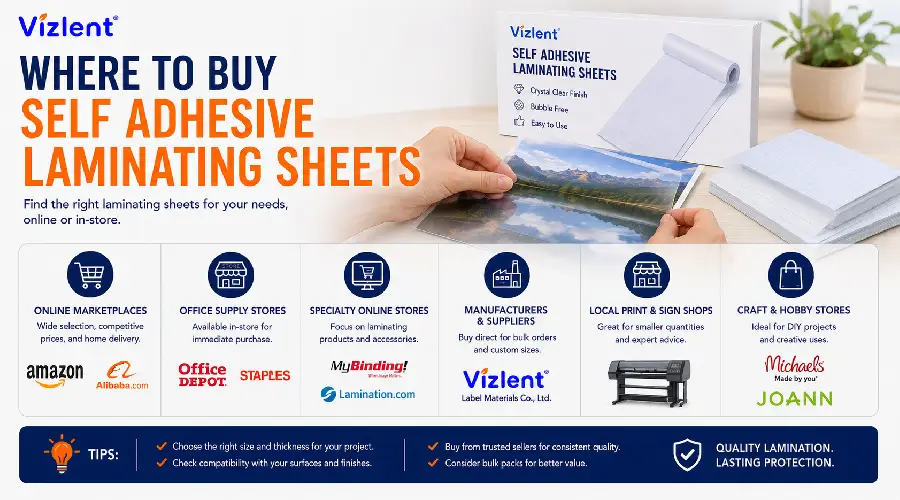 Where to Buy Self Adhesive Laminating Sheets: A Factory Buyer's Guide