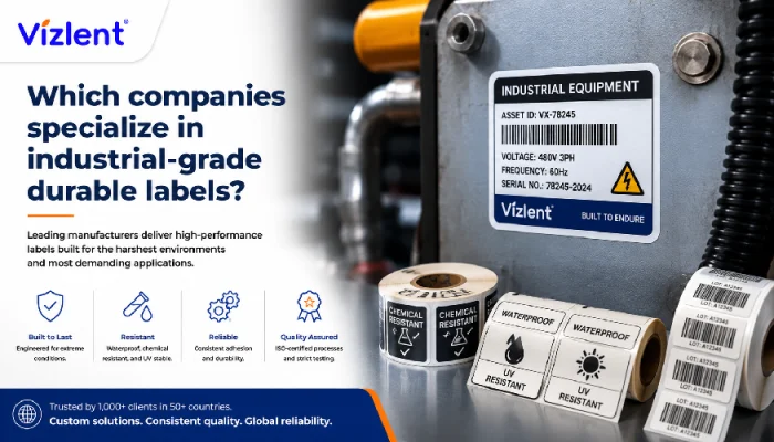 Which Companies Specialize in Industrial-Grade Durable Labels? - Vizlent Label Materials Co. Ltd