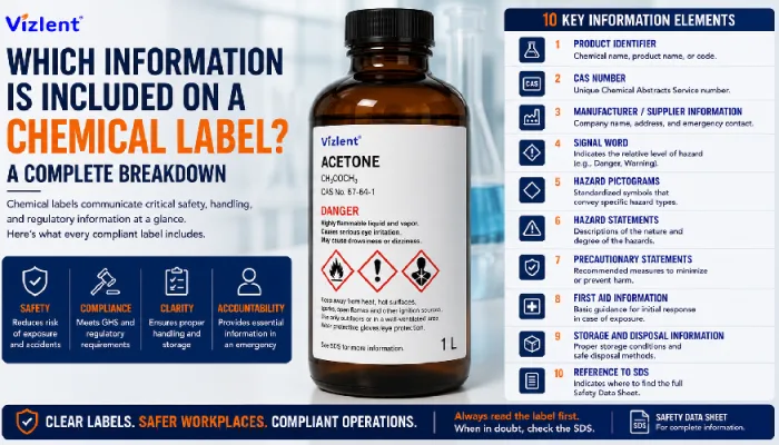 Which Information Is Included on a Chemical Label? A Complete Breakdown