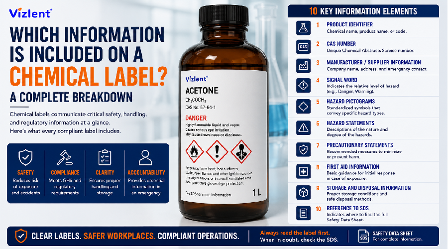 Which Information Is Included on a Chemical Label? A Complete Breakdown