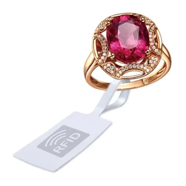 adhesive rfid jewelry tag for jewellery management 1