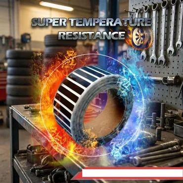 adhesive tire labels high temperature vulcanization type label